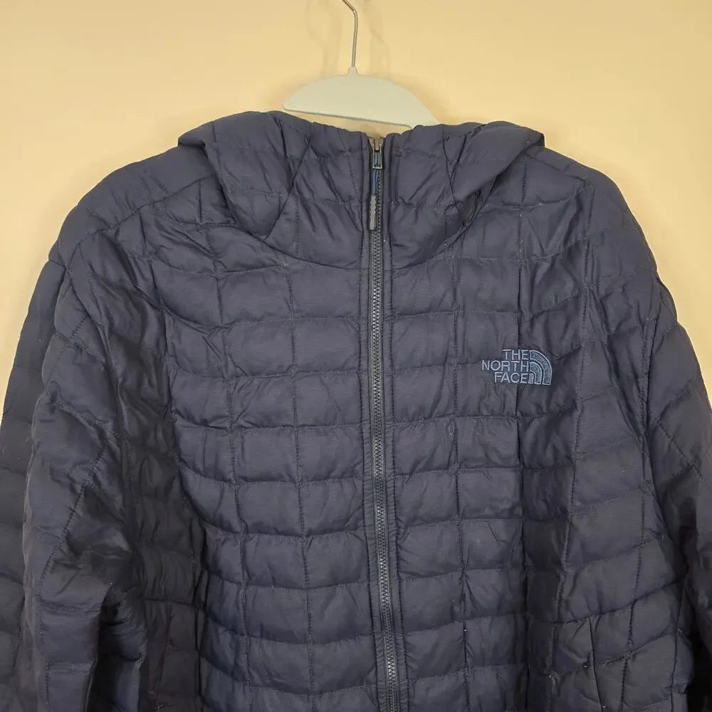 Men's The North Face Navy Blue Lightweight Quilted Coat | Size XL